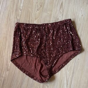 Sequin Women's Shorts